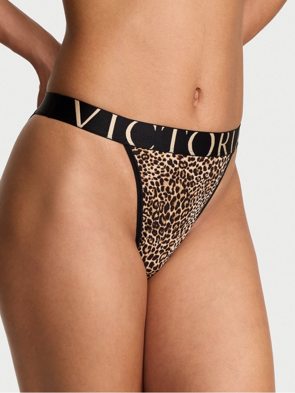 NWT Victoria's Secret Exploded Logo Cotton 90s Brief Panty.